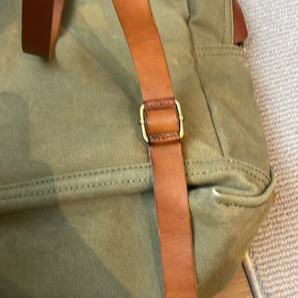 Madewell Canvas & Leather Backpack - Picture 7 of 10